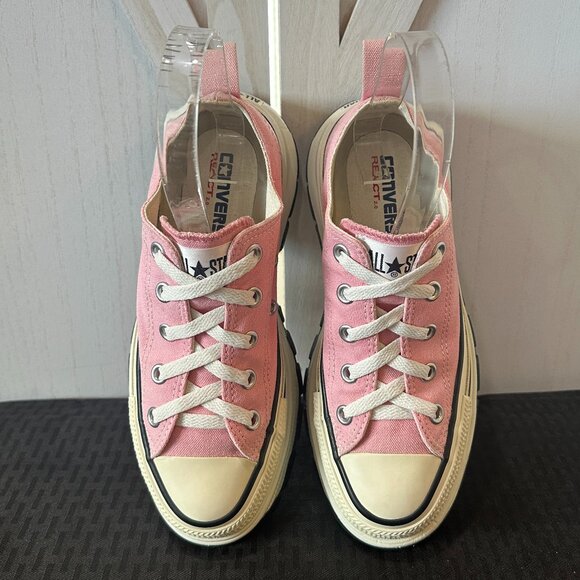 RARE Converse All Star Trekwave Low Ox Platform Sneakers in Pink - Picture 8 of 11